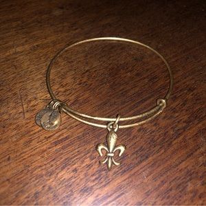 Alex and Ani Fleur de Lis Bracelet